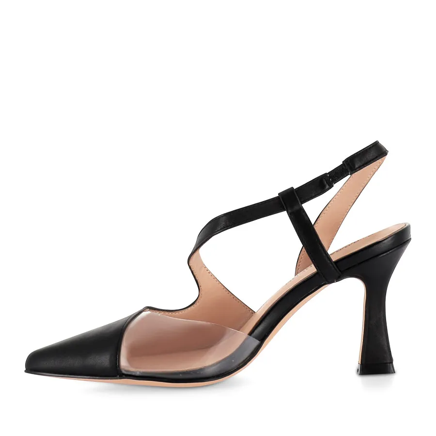 BRYLEE - BLACK LEATHER Effortless Comfort Footwear Long Wear