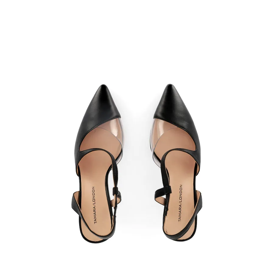 Effortless Movement BRYLEE - BLACK LEATHER