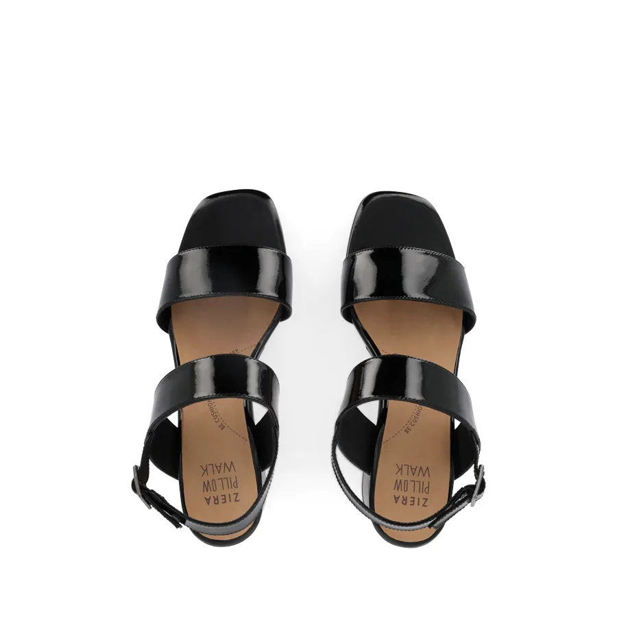 Farm Glow CAITLAN W - BLACK PATENT LEATHER