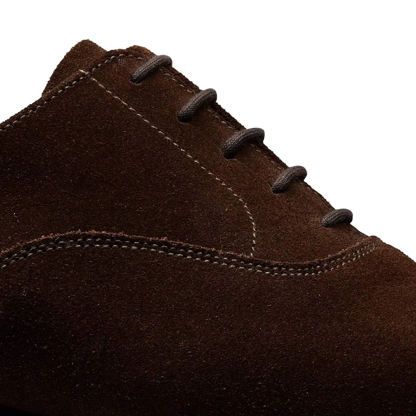 Connaught Dark Brown Suede Classic Brown Leather