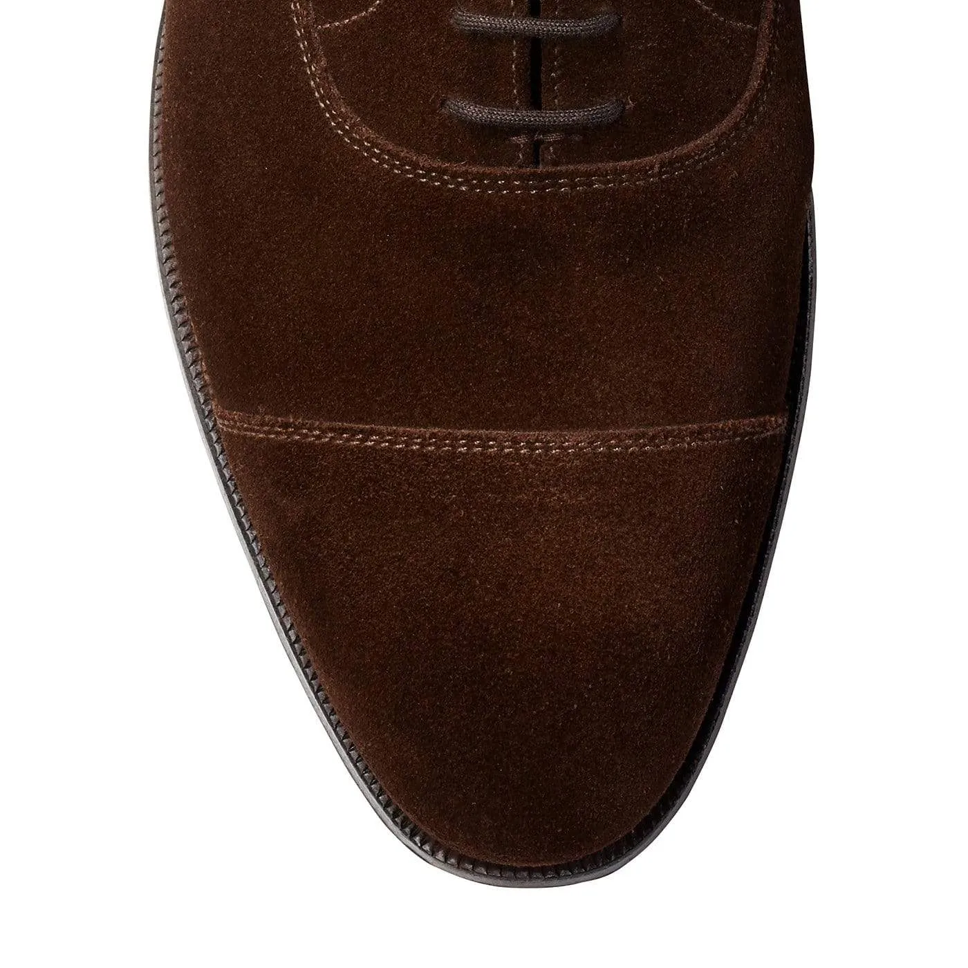 Connaught Dark Brown Suede Smart Fashion Chic Step Look