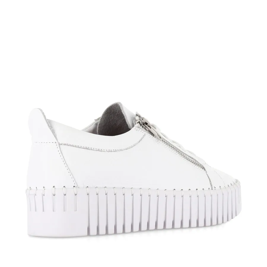 BUMP - WHITE LEATHER Phylon Midsole Construction