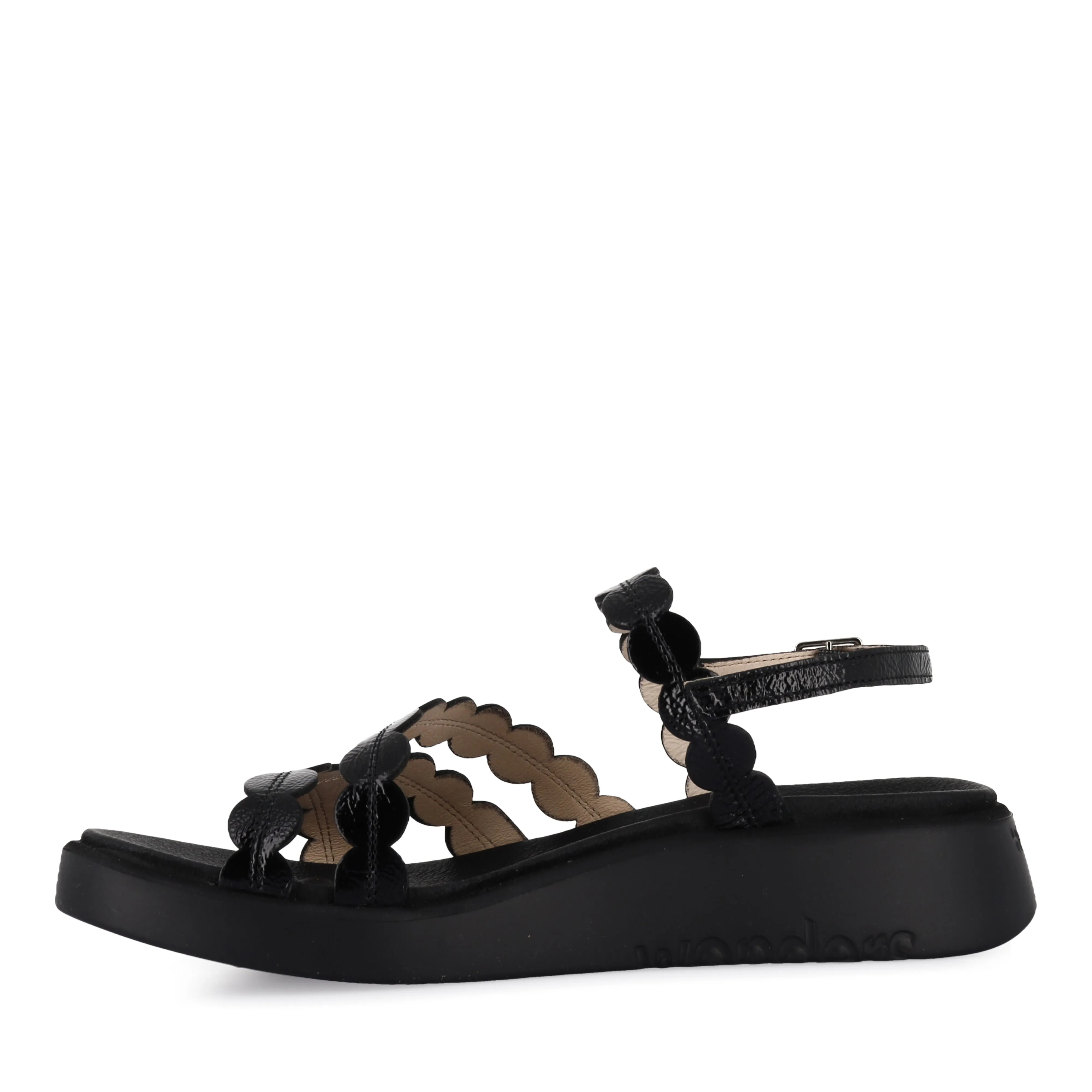 CADENCE C-6531 - BLACK PATENT Sunset Stroll