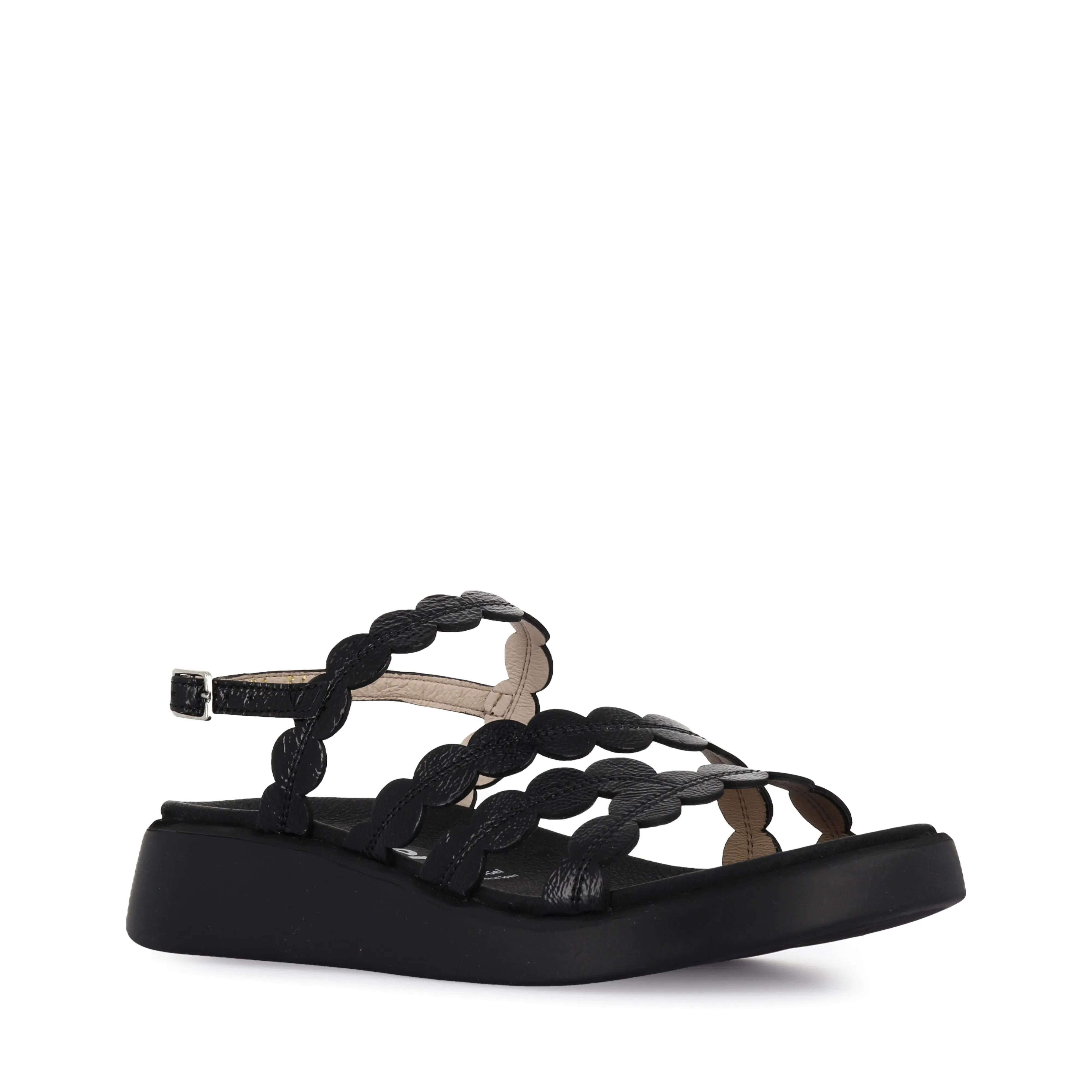 Anti Fatigue hollow design CADENCE C-6531 - BLACK PATENT