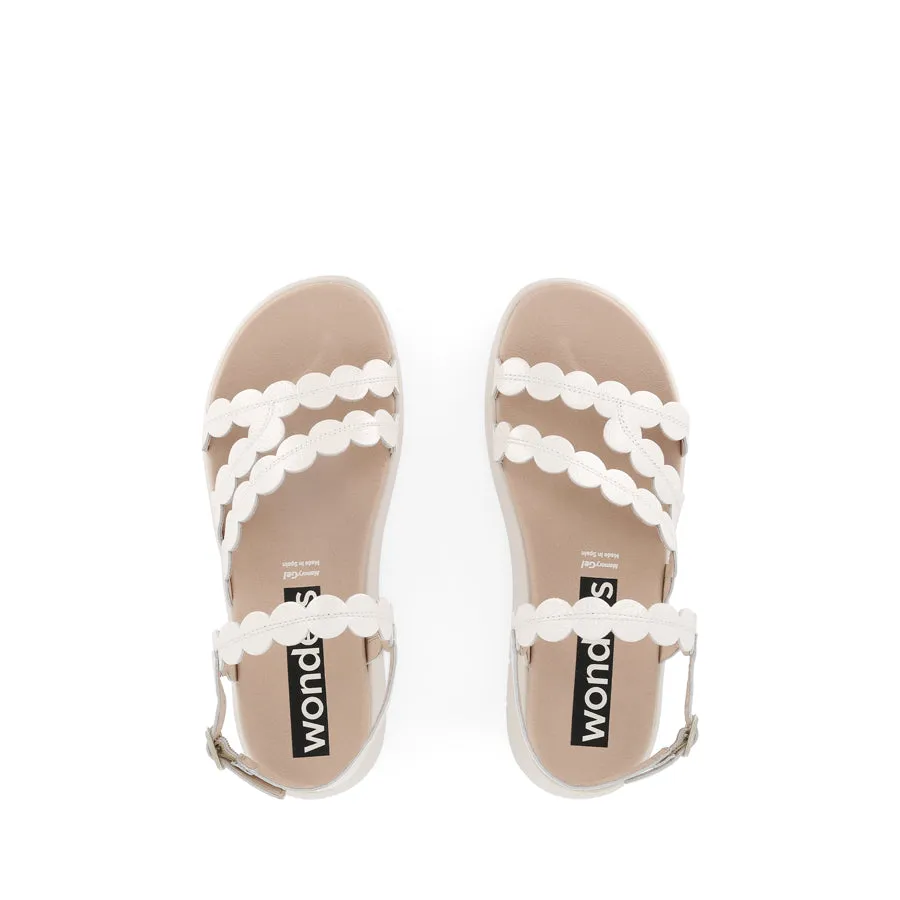 Breathable straps CADENCE C-6531 - WHITE PATENT