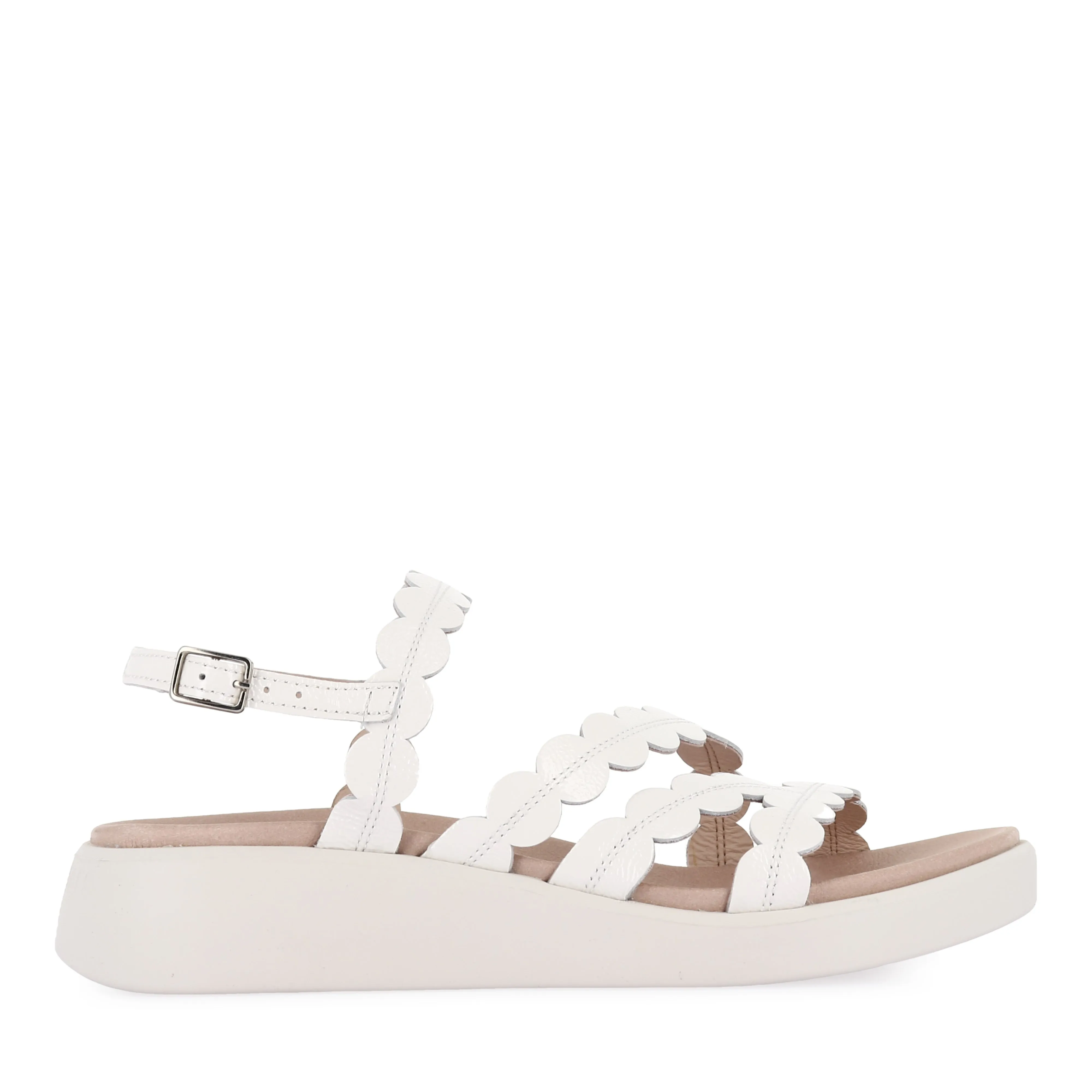 CADENCE C-6531 - WHITE PATENT Step Easy Air Friendly