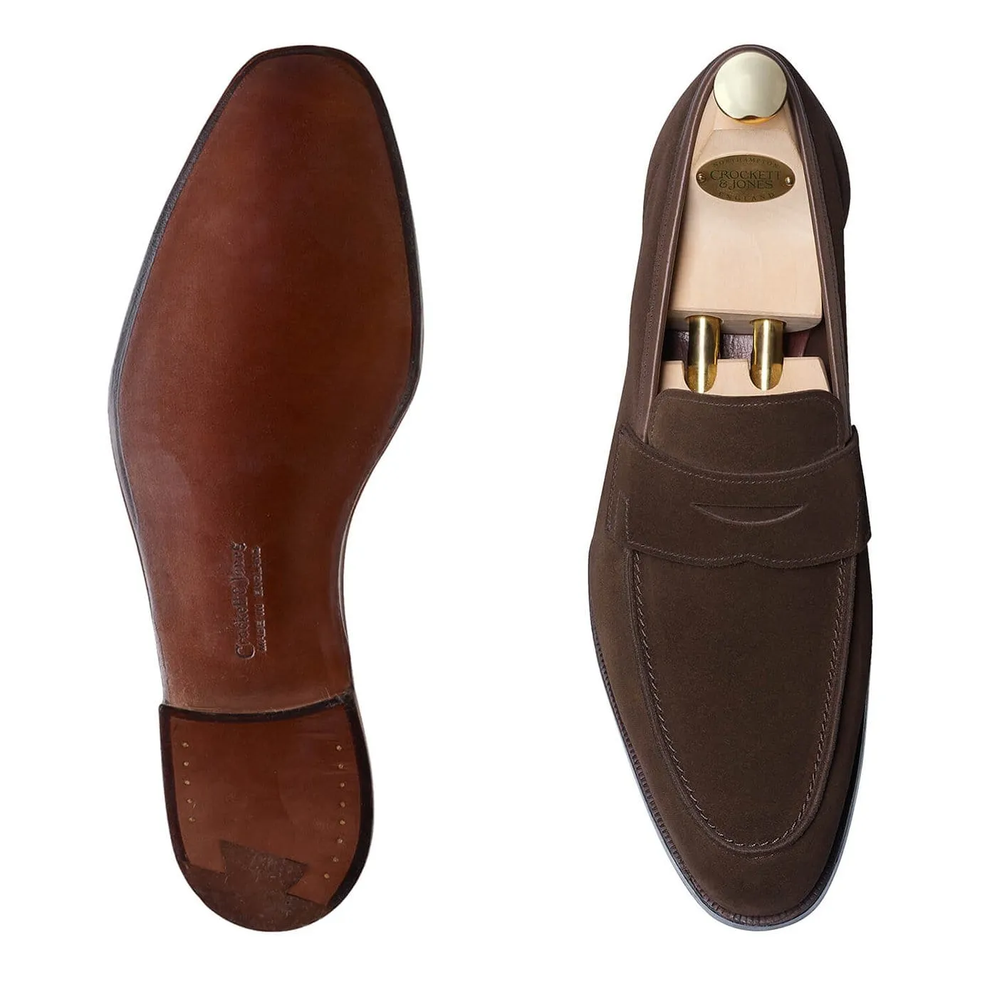 Active Breeze Soft Insole Cadogan Dark Brown Calf Suede