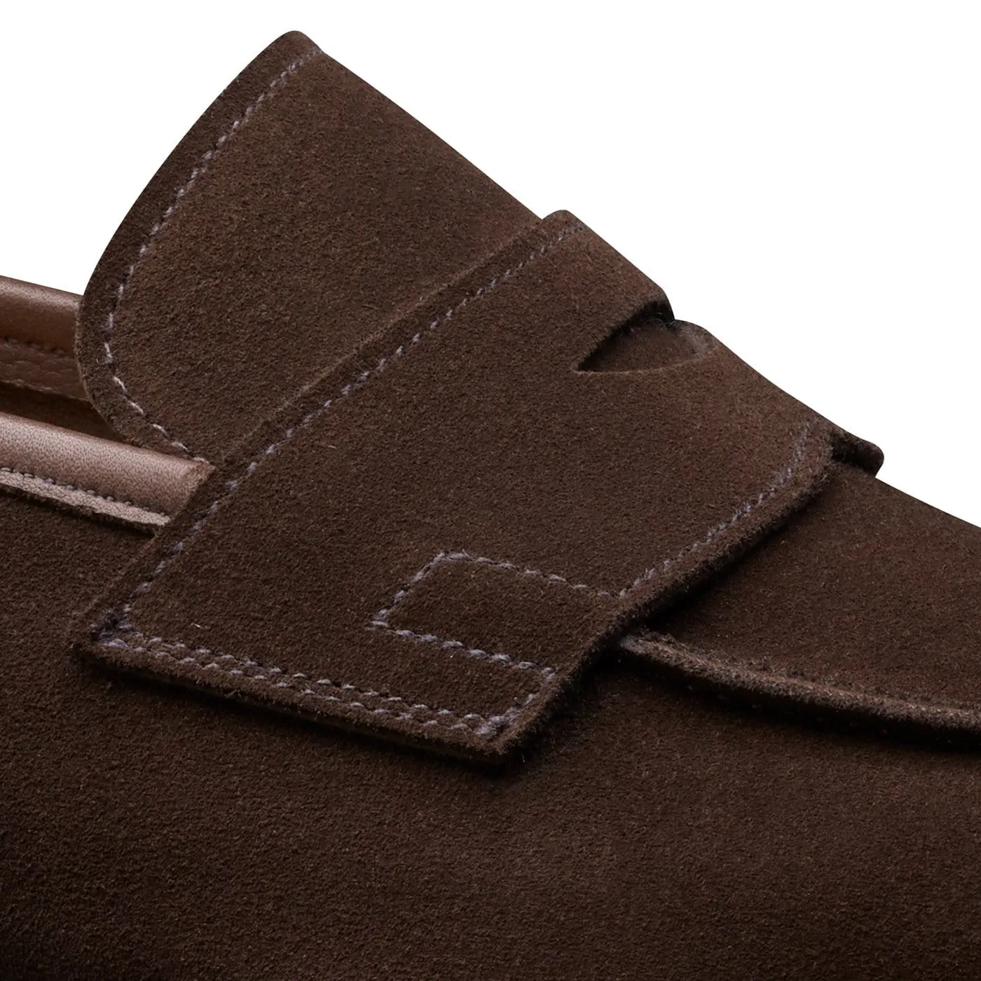 Cadogan Dark Brown Calf Suede Light Stroll Long Way