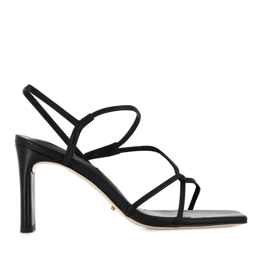 CALAIS - BLACK NAPPA Timeless Appeal Press Look