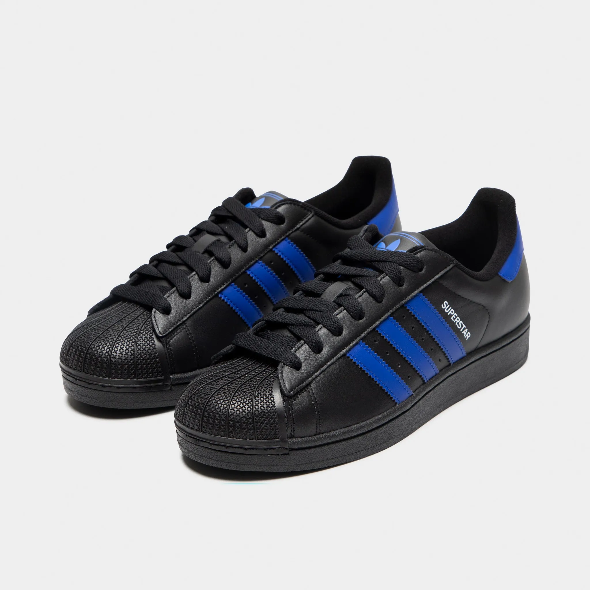 adidas Superstar II Black / Blue - White Sustainable Production Methods