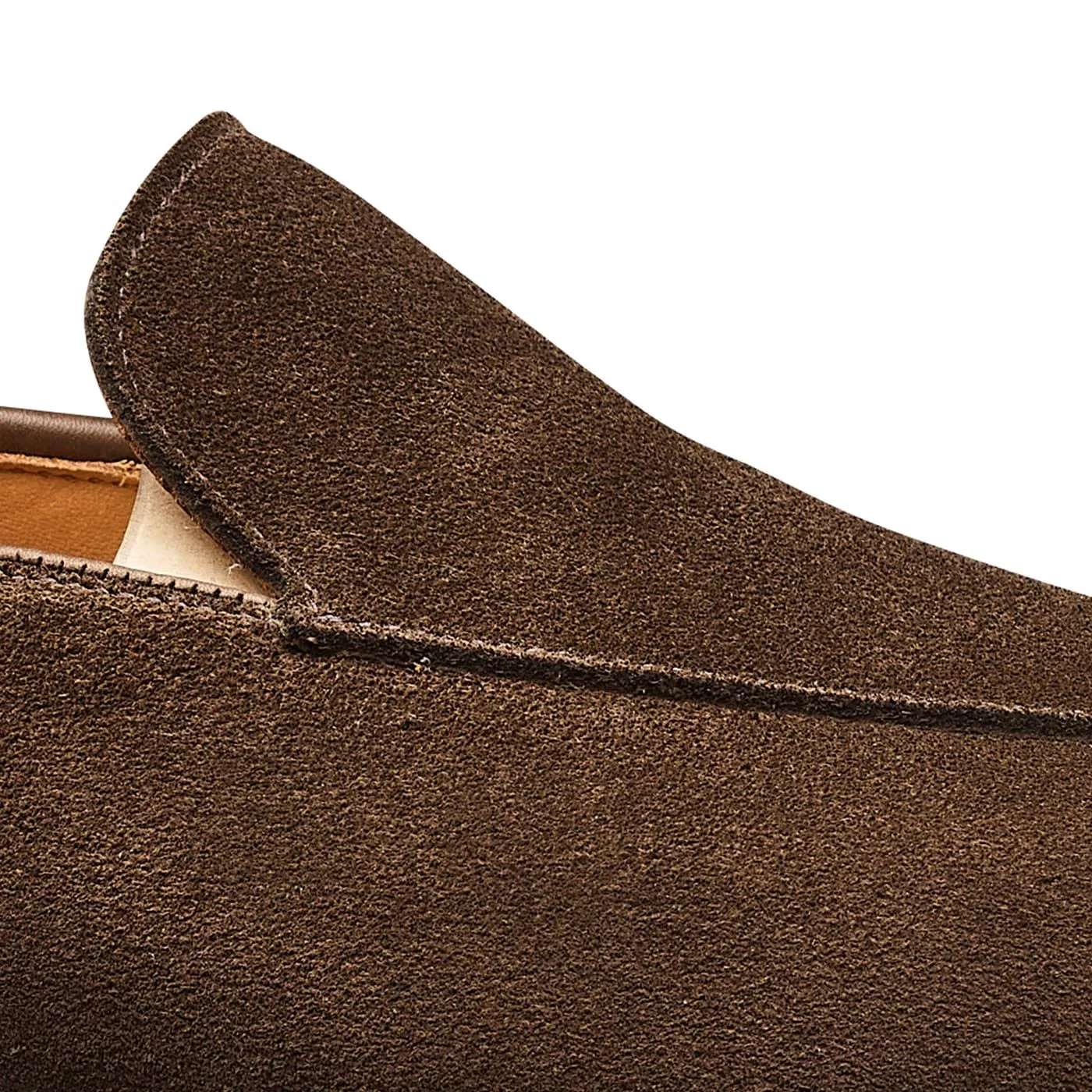 Cannes Dark Brown Calf Suede Steady Step