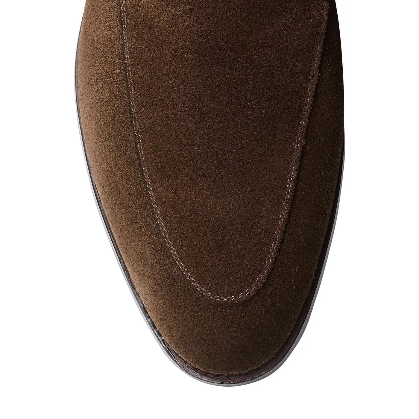 Durable Footwear Cannes Dark Brown Calf Suede
