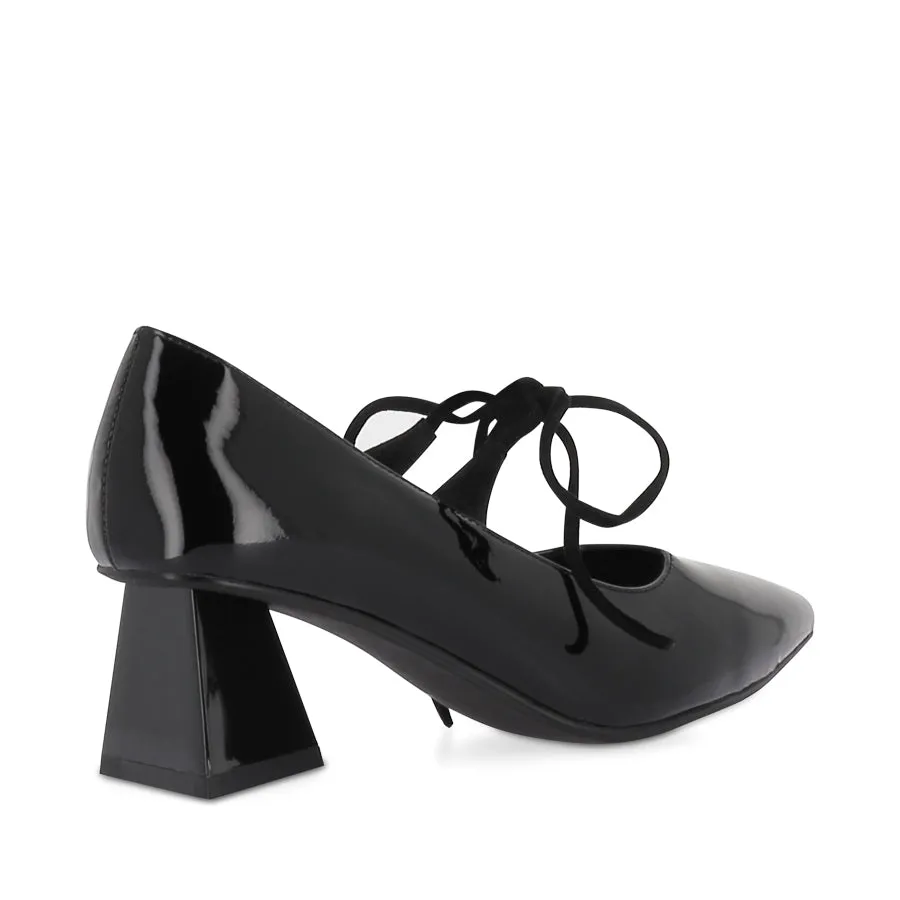 ICCA - BLACK PATENT MIX Modern Style Lightweight Build