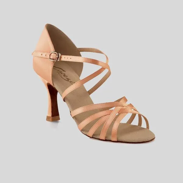 CAPEZIO ROSA BALLROOM SHOE - #SD02S Street Edge Shine Silver