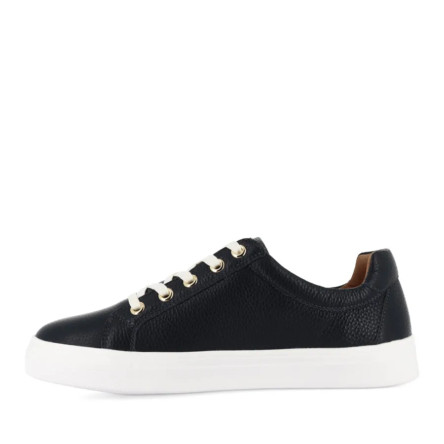 Elegant flair CARA - NAVY LEATHER