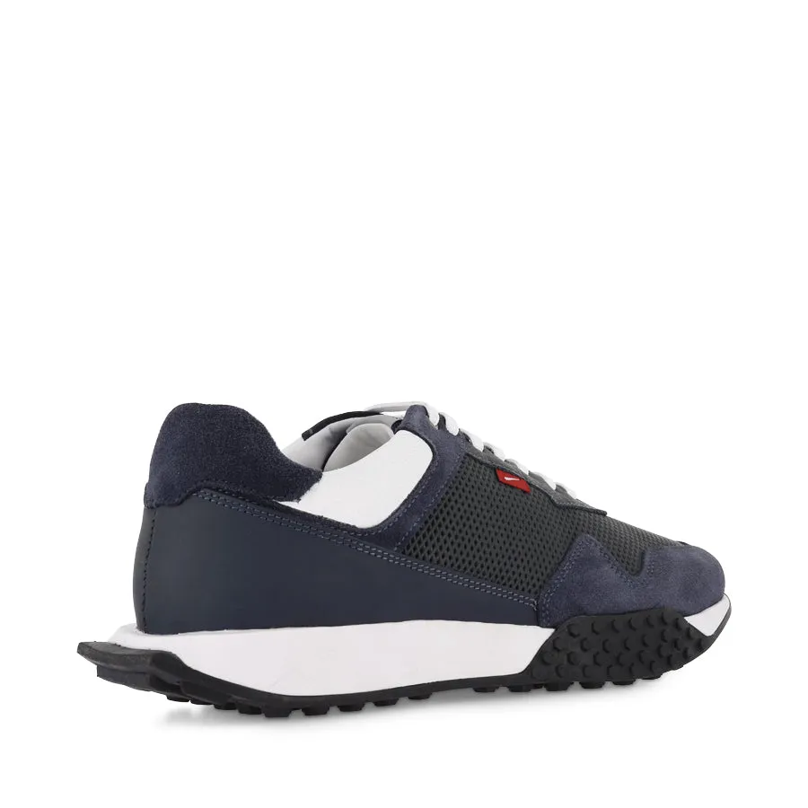 Versatile Silhouette PIETRO - NAVY SUEDE