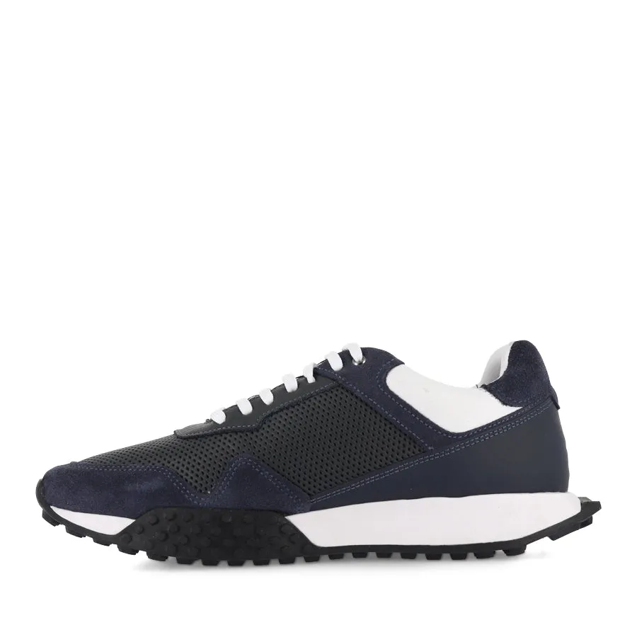 PIETRO - NAVY SUEDE Adaptive Lacing Technology
