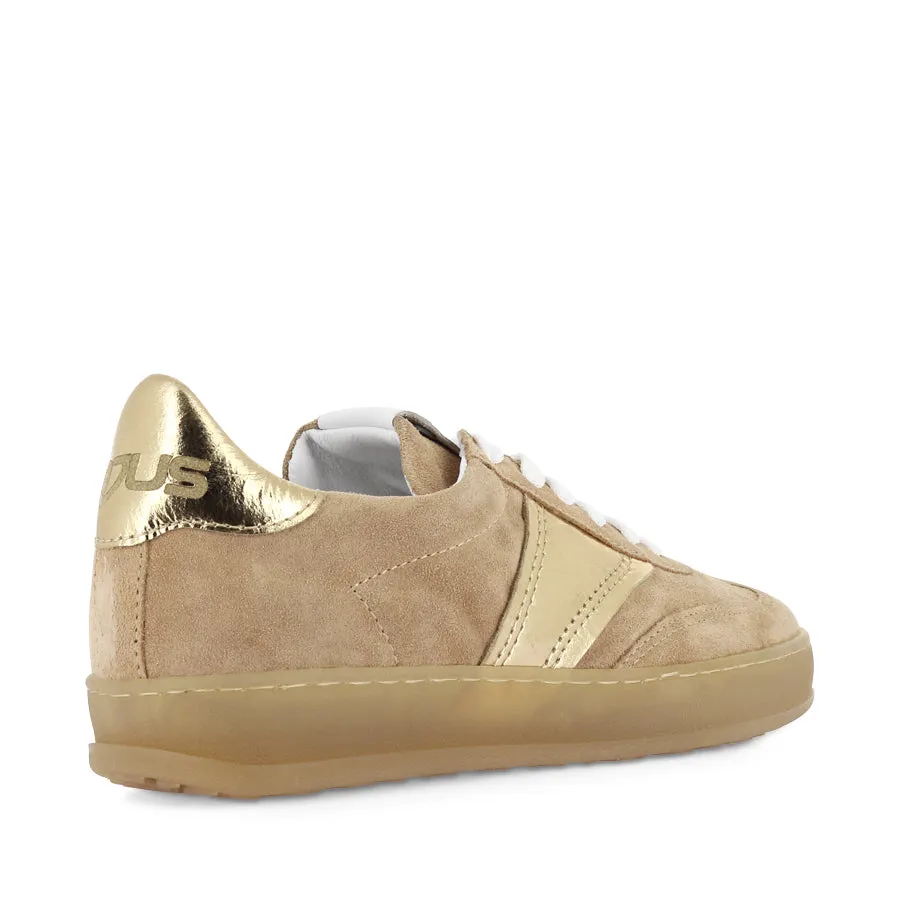 workout wear TASH - TAN/GOLD SUEDE
