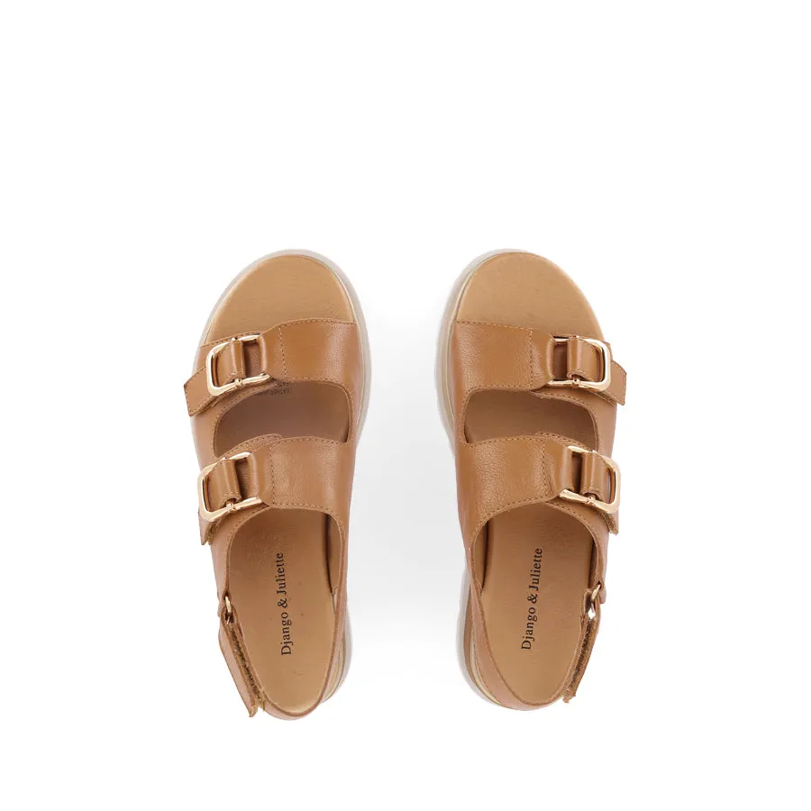 Soft Support Minimal Wear CARDA - DARK TAN LEATHER