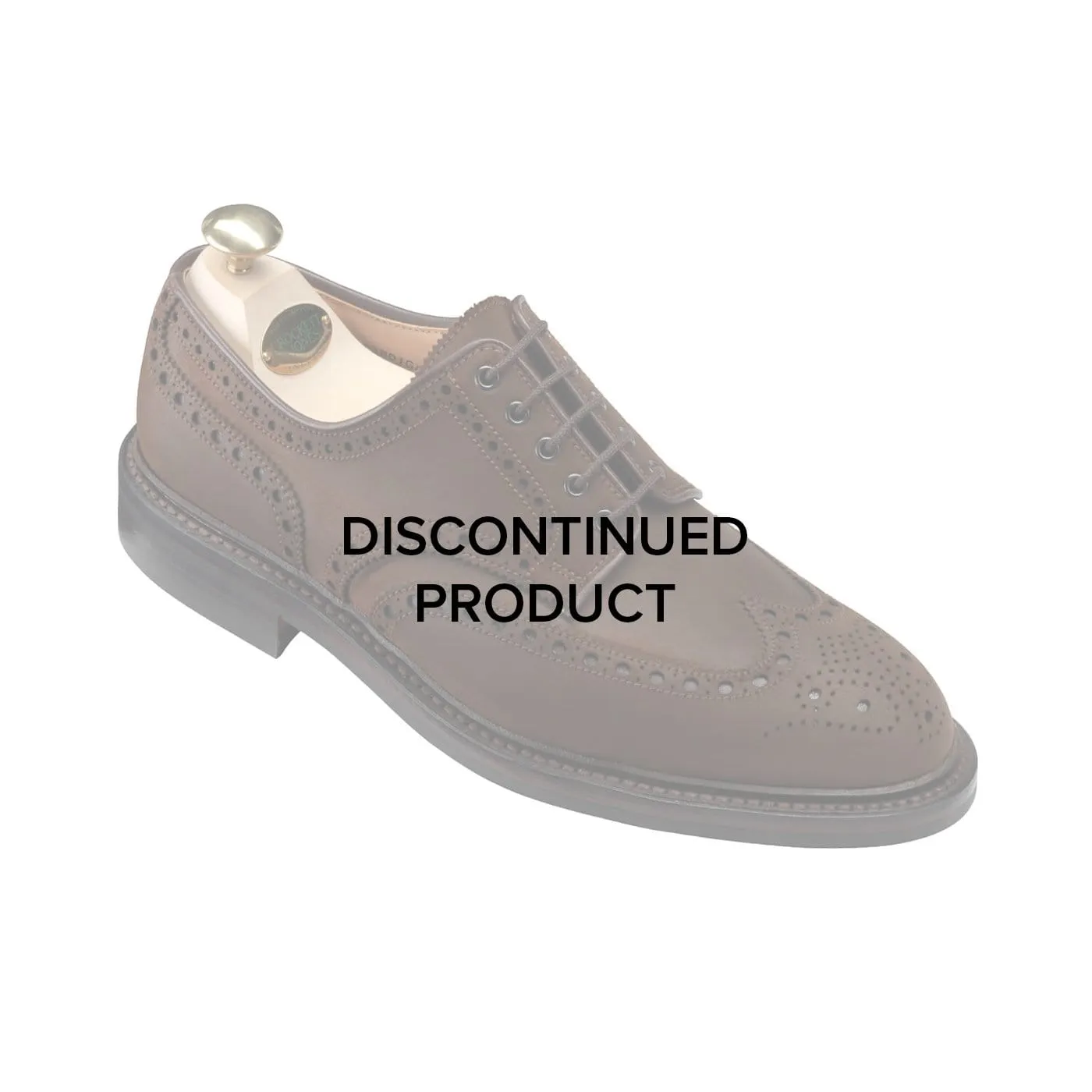 Cork Footbed British Edge Cardigan 4 Dark Brown Rough-Out Suede