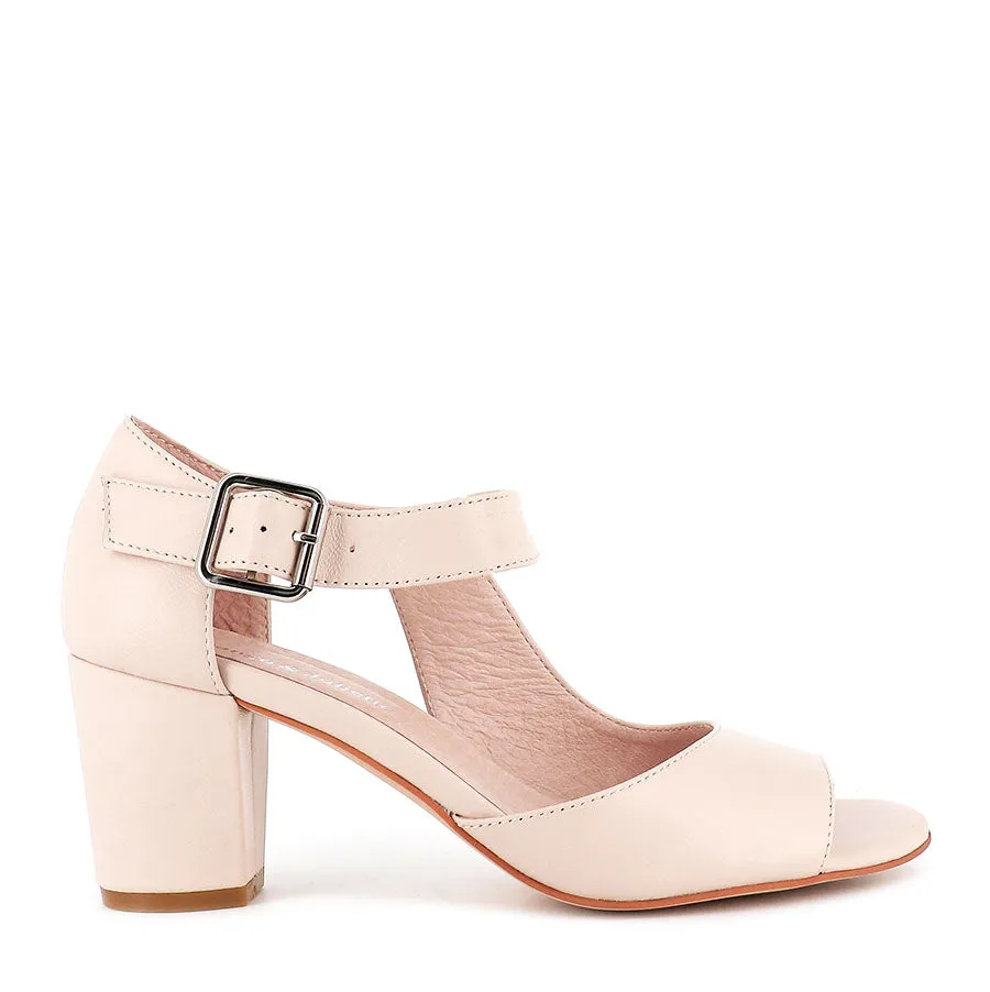 CARLEE - NUDE LEATHER Comfort First Design Smile Walk