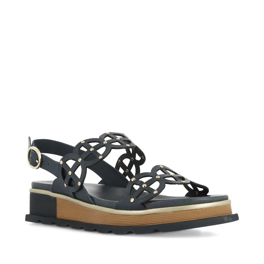 Glide Step CAROLA - NAVY LEATHER