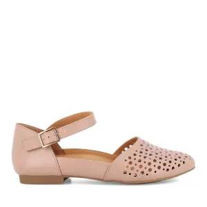 CARROLE XF - BLUSH LEATHER Study Walk Non-Slip Sole