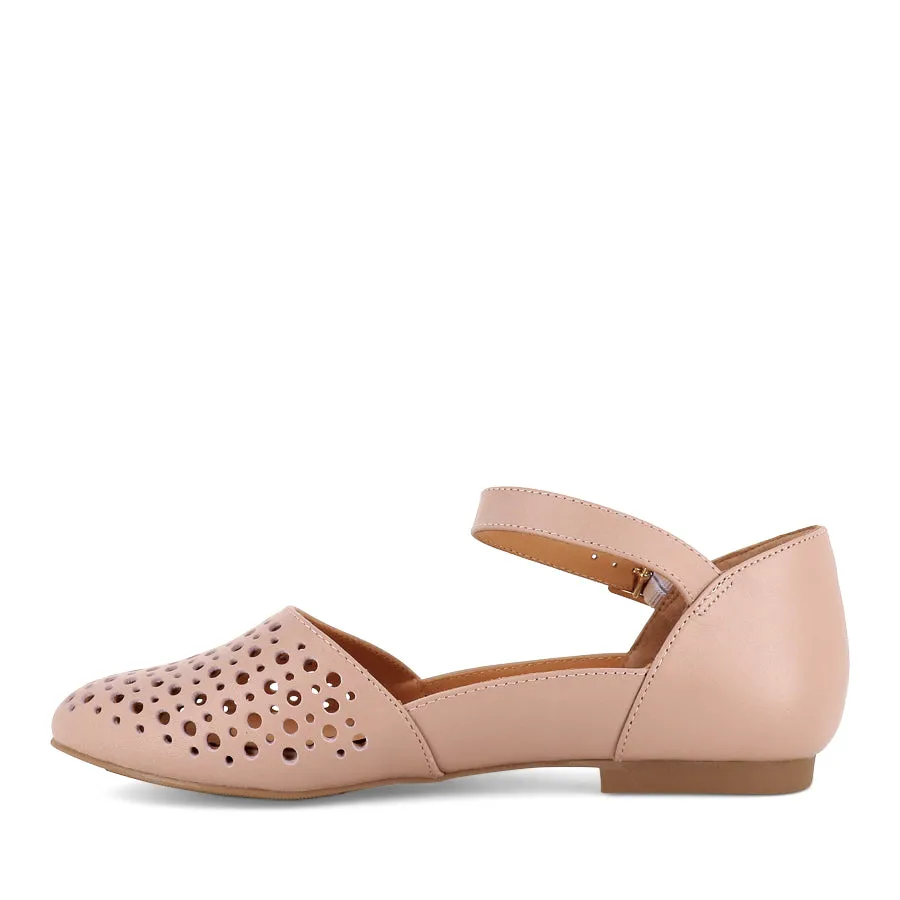 Earth Tone CARROLE XF - BLUSH LEATHER