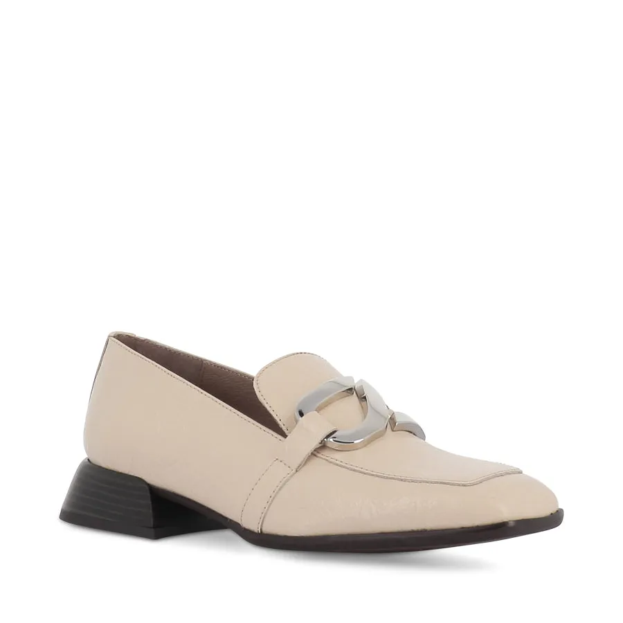 CASSI C-7110 - CREAM LEATHER City Walk Campus Style