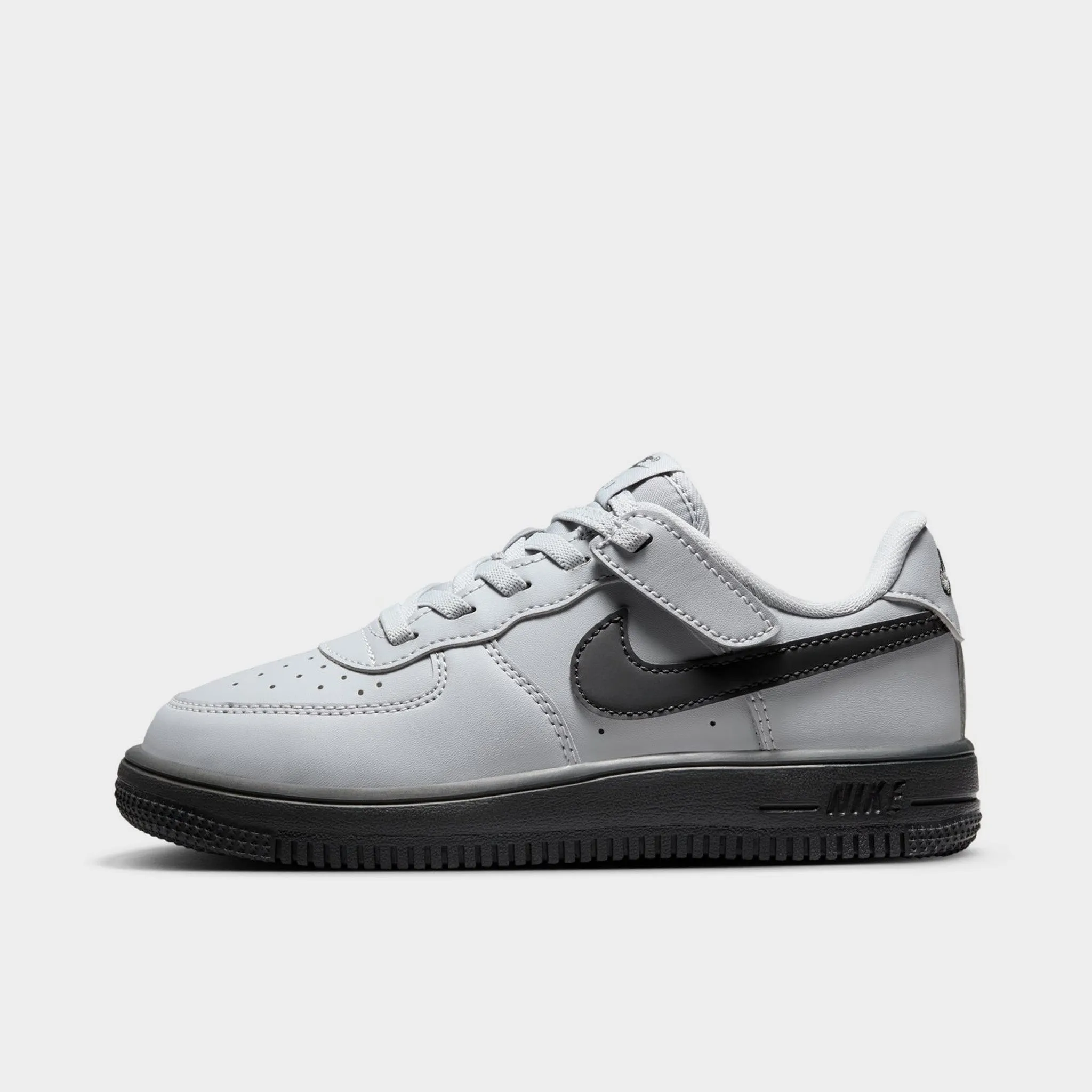 Nike Air Force 1 Low Easyon PS Wolf Grey / Dark Smoke Grey Sporty Design