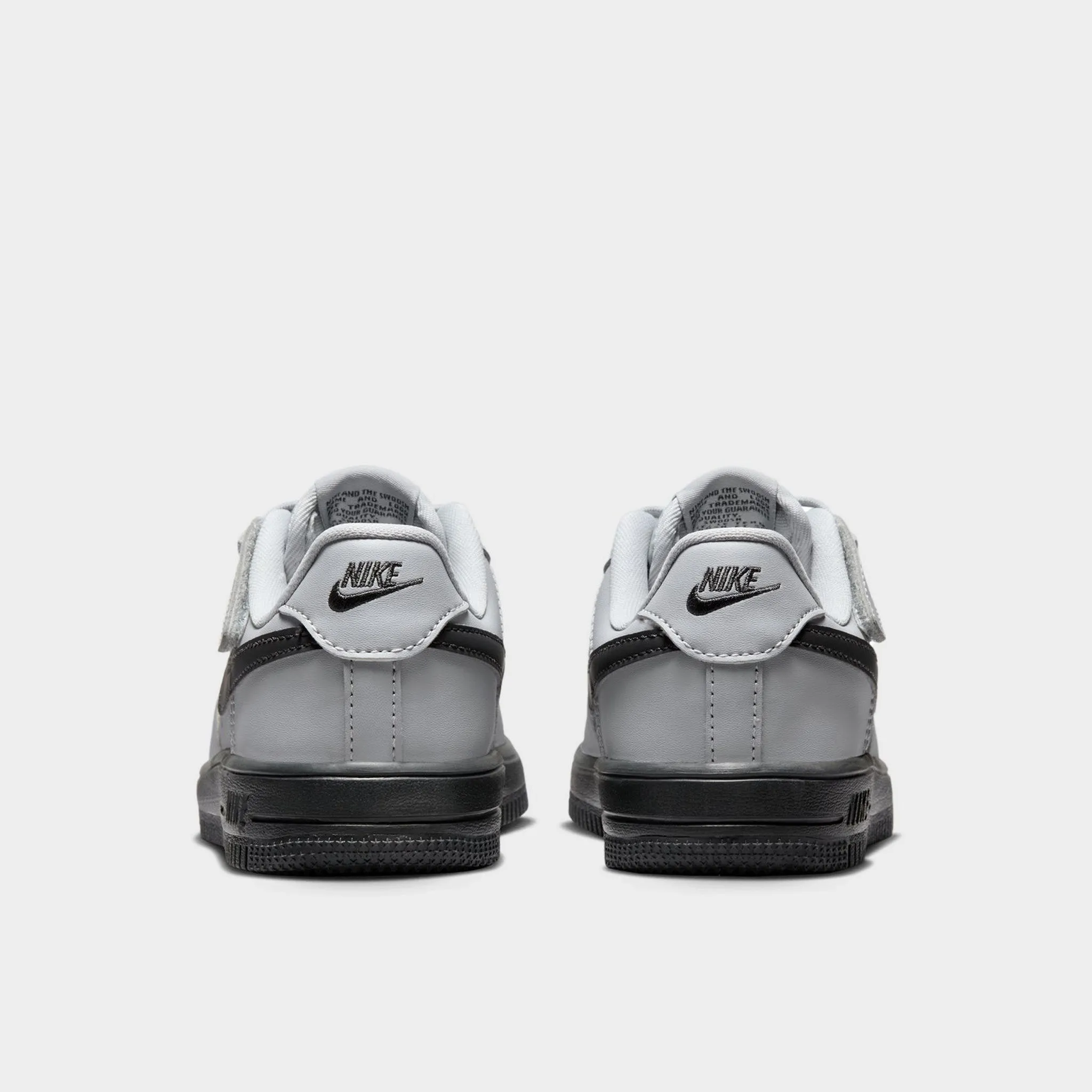 Nike Air Force 1 Low Easyon PS Wolf Grey / Dark Smoke Grey Quick Start Power ComfortableFit