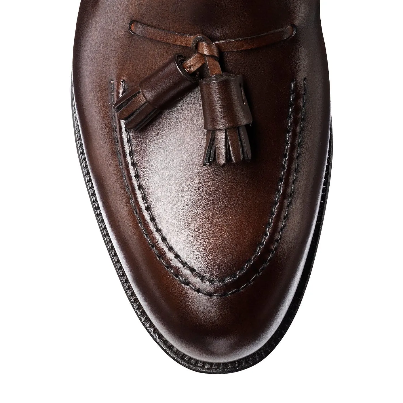 Cavendish Dark Brown Burnished Calf Toe Power Abrasion resistant