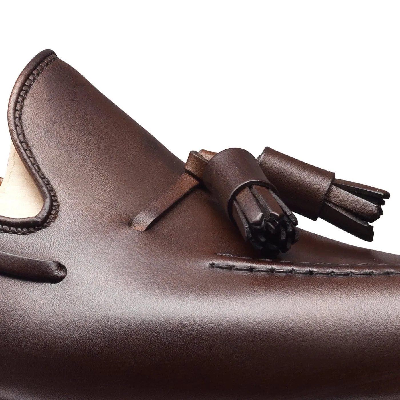 Cavendish Dark Brown Burnished Calf Everyday Walking Comfort Grip Firm