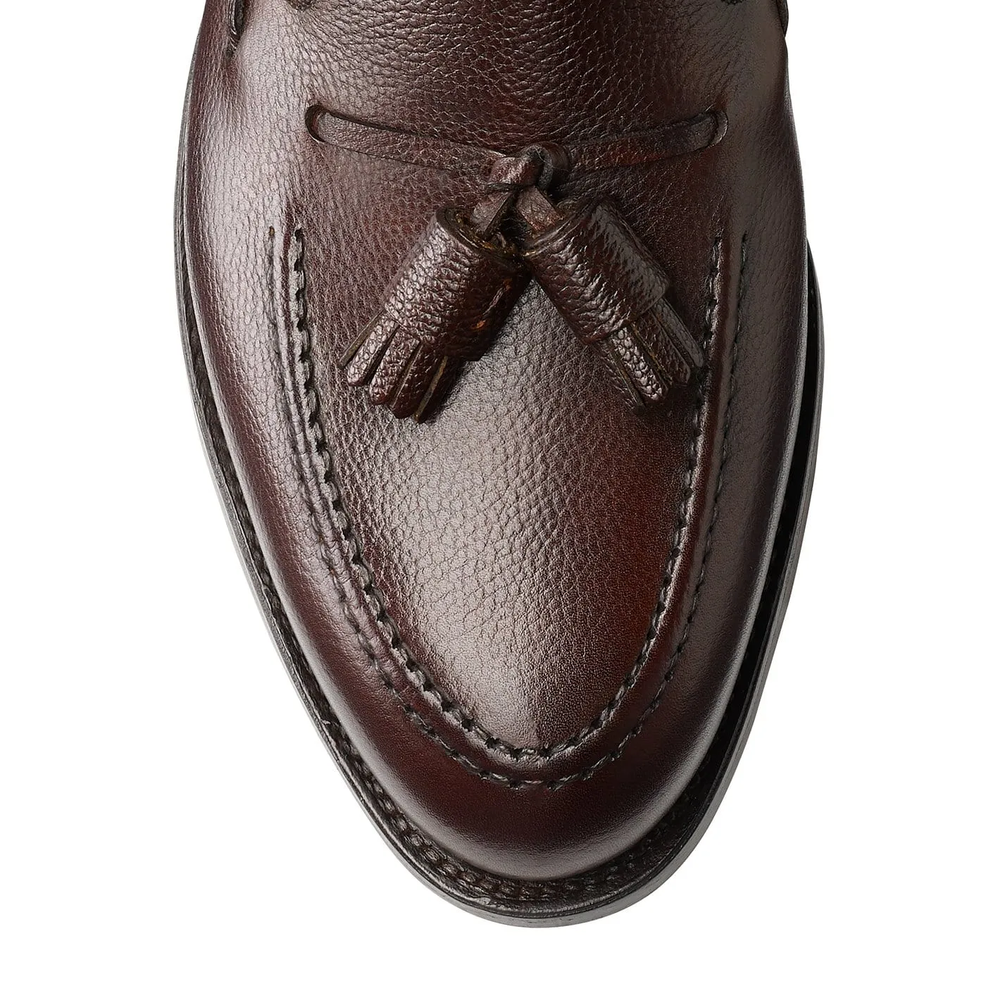 All-Purpose Shoes Flexible Movement Cavendish Dark Brown Pebble Grain
