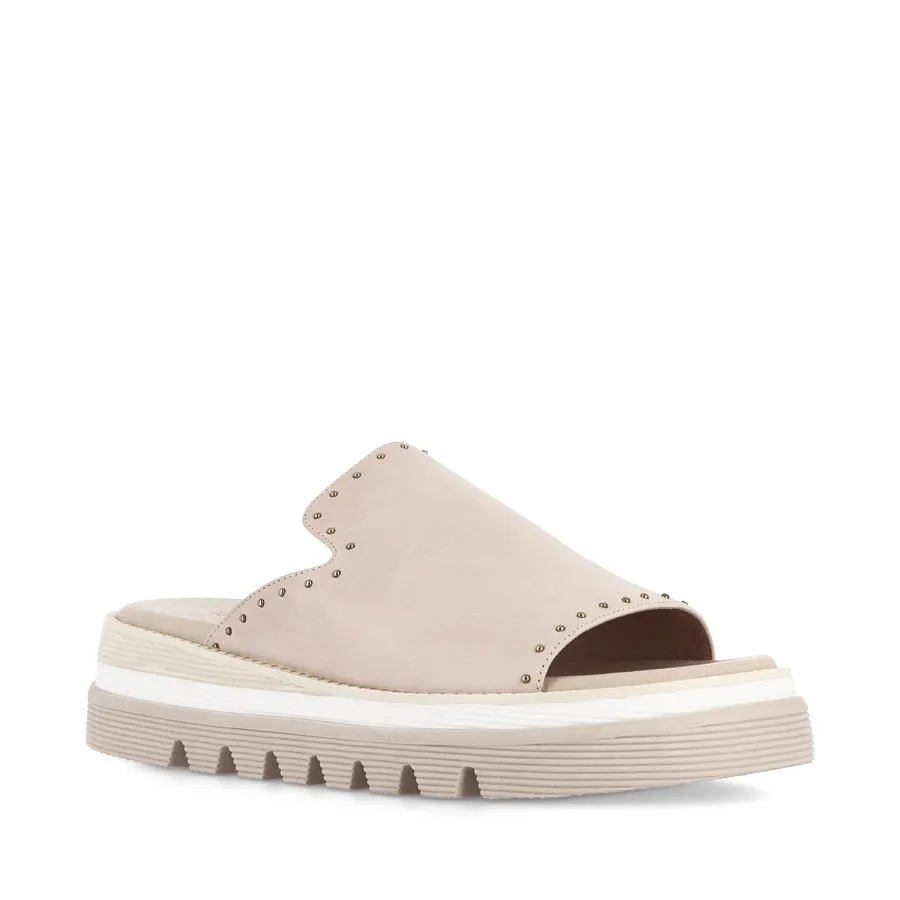 SOYCE - ALMOND LEATHER SyntheticUpper Durable Build