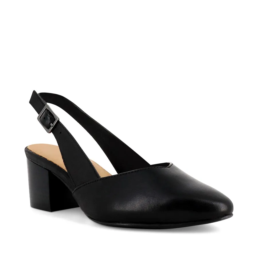 Food Night Sale Mood VEERA XW - BLACK BLACK LEATHER