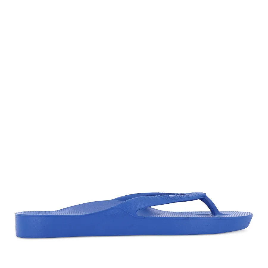 tassel Style Pair ARCH SUPPORT THONGS - CAPRI BLUE