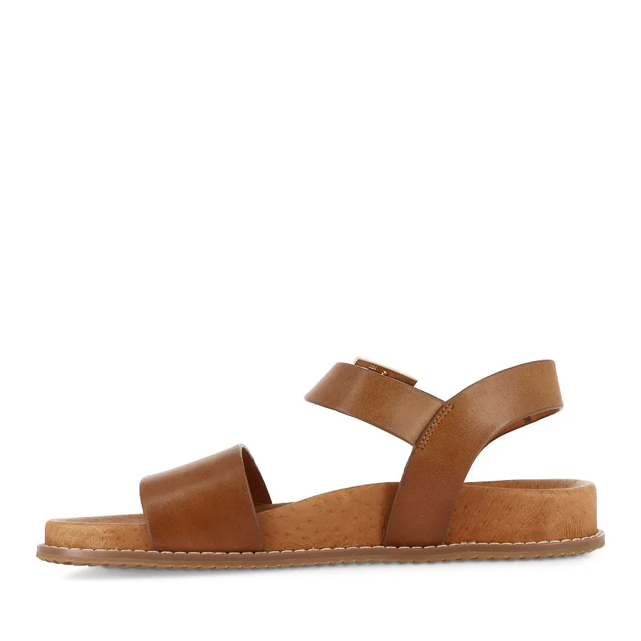 Spring Shine HAMMIL W - TAN LEATHER