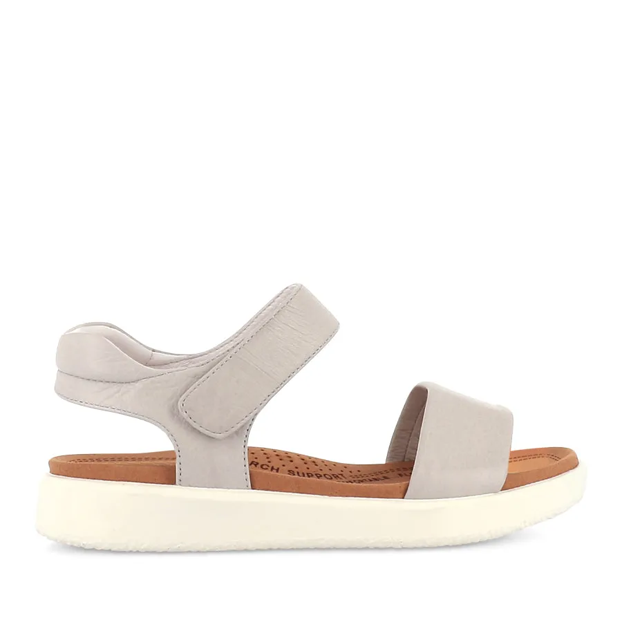 Flexible Straps MARMADUKE - SILVER GREY LEATHER