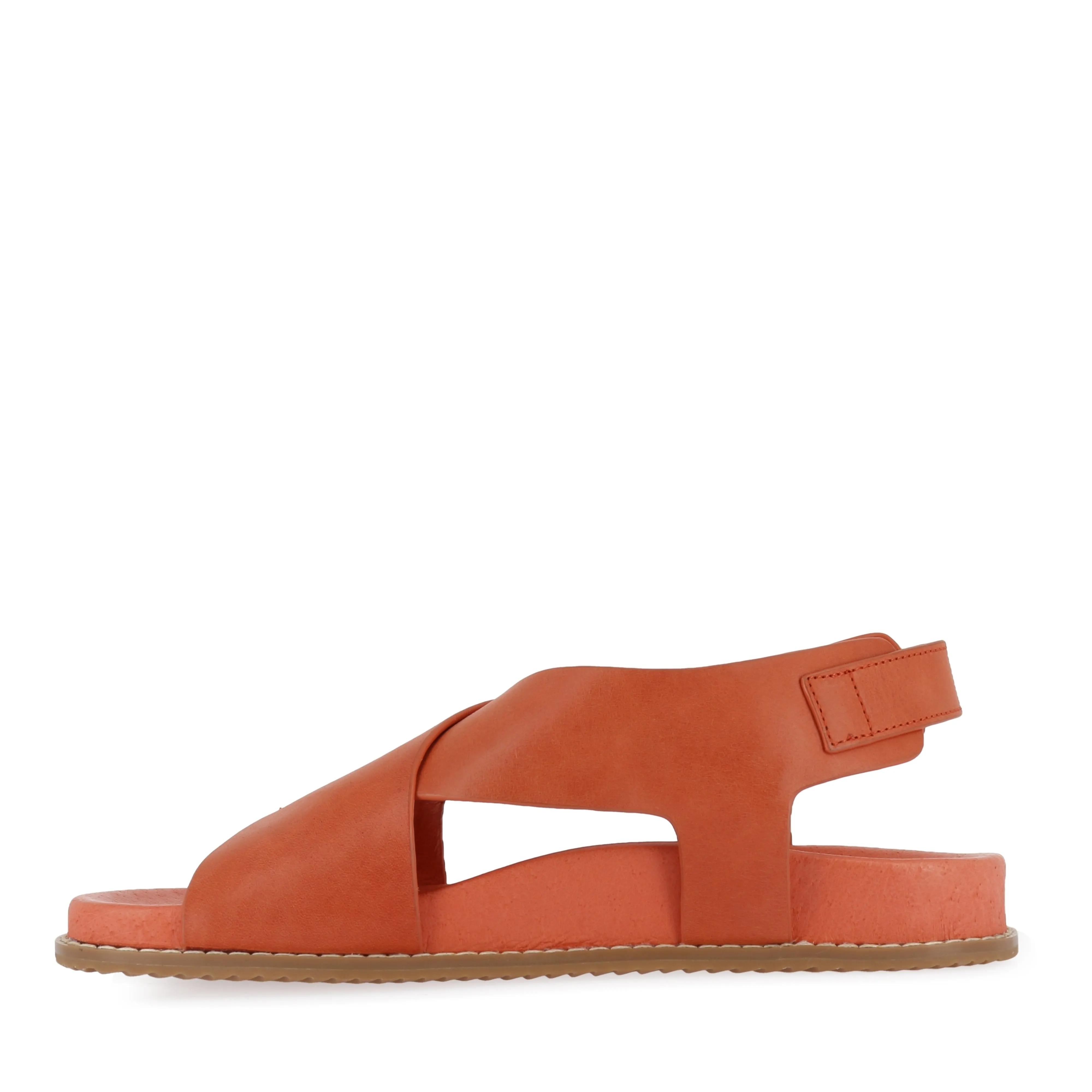 HANAKO W - PAPRIKA LEATHER Chic Vibe Supportive