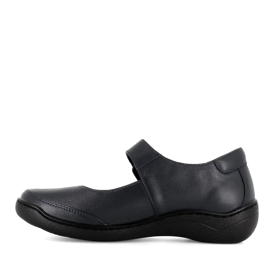 PEACH PLAIN - NAVY STRETCH SMOOTH Reef Glow Hill Walk