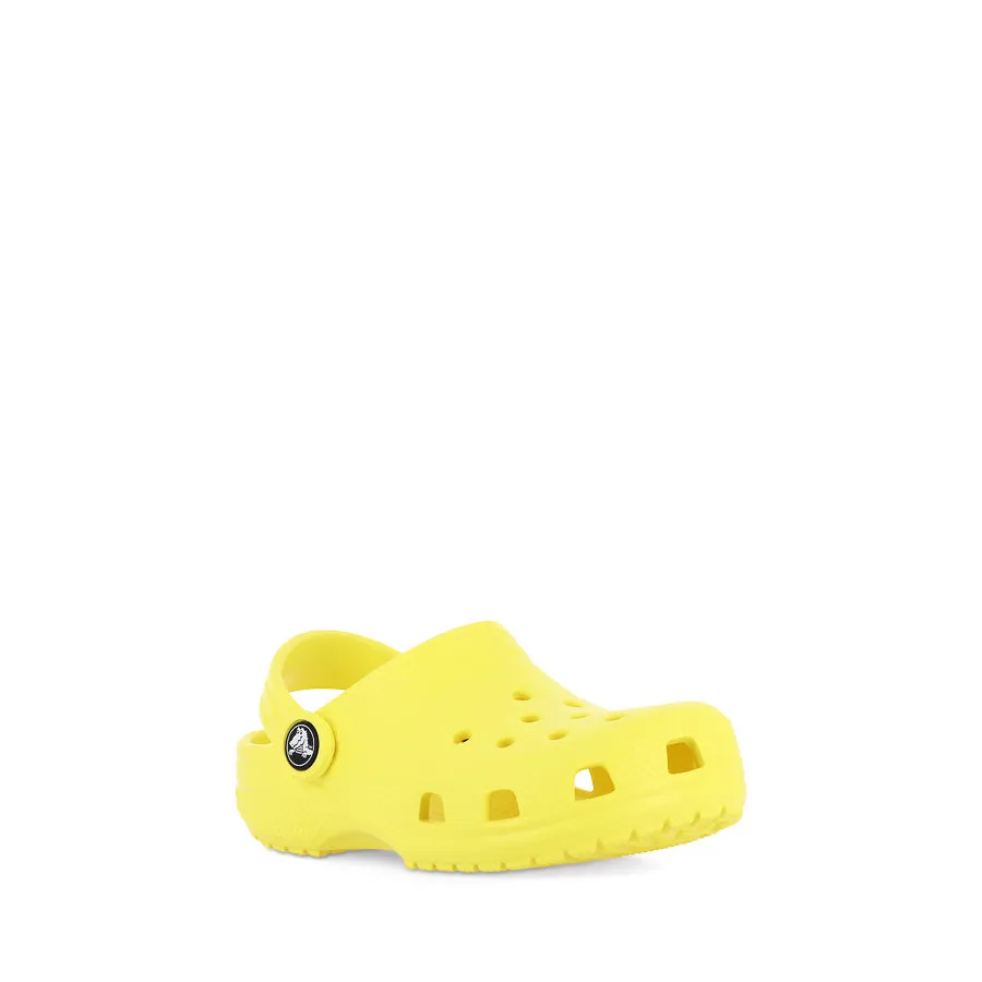 CLASSIC CLOG KIDS S24 - CYBER YELLOW Lightweight Flats