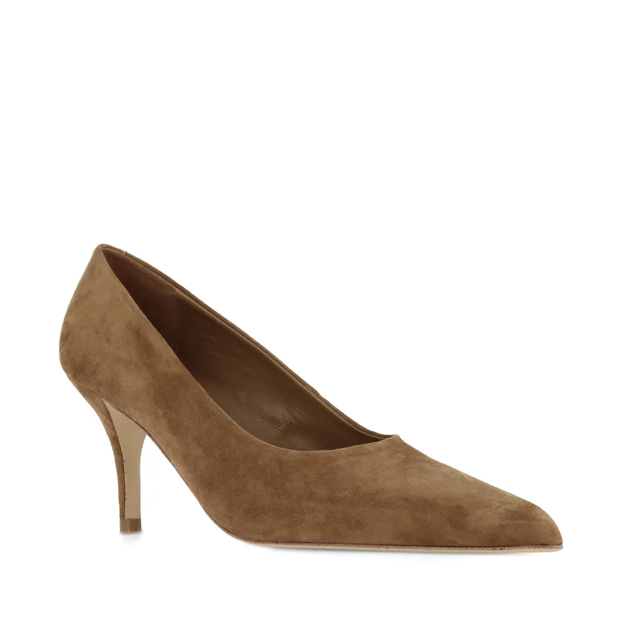 Lace Up CHLOE - TAUPE SUEDE