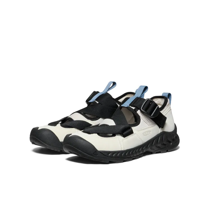 winter necessities All Gender Hoodzerra Sandal  |  Silver Birch/Black