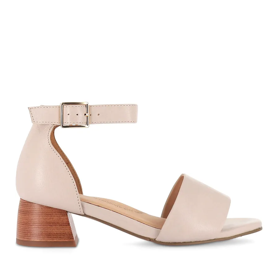 Supportive sole CLAIREST W - NUDE LEATHER