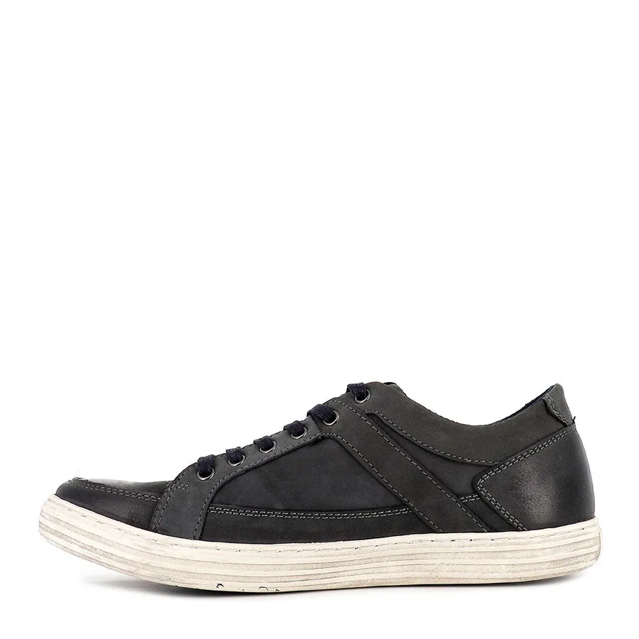 Layered Midsole Construction Basketball Ready CLARKE - NAVY LEATHER