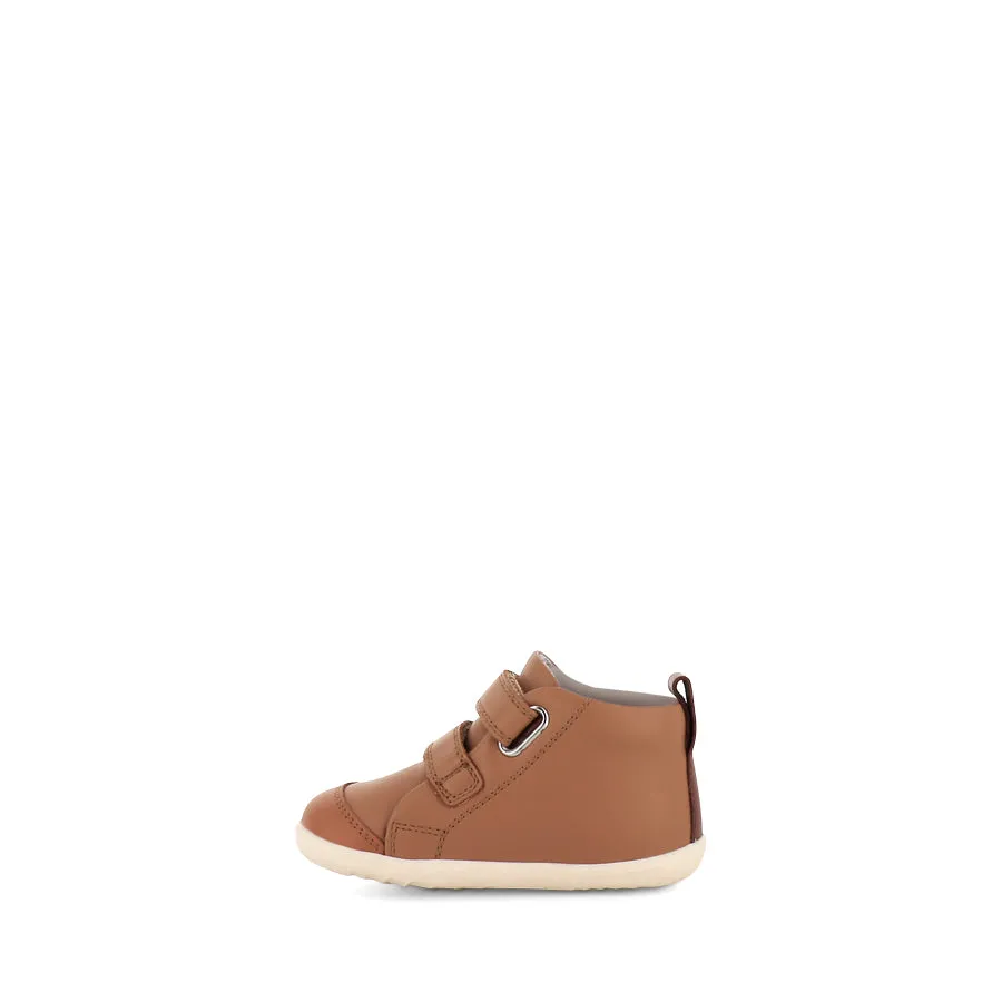 HI COURT STEP UP - CARAMEL LEATHER Smooth Form Urban Commute