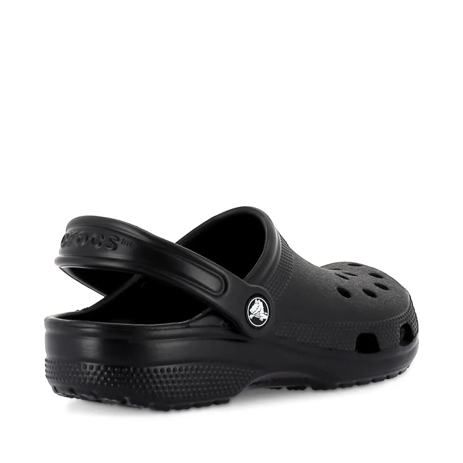 Bright Pop Vacation Mode CLASSIC CLOG - BLACK