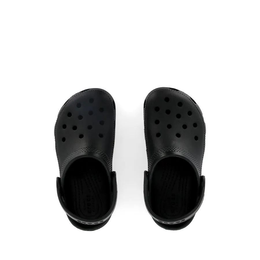 CLASSIC CLOG KIDS - BLACK Comfortable Vacation Footwear