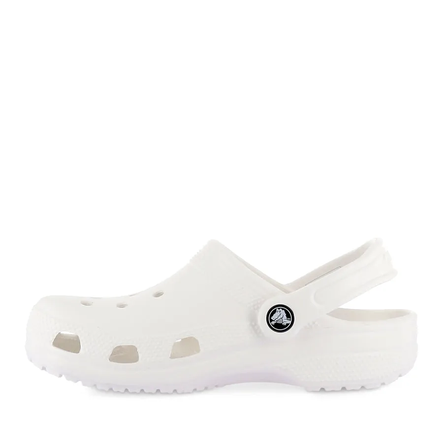 Soft Cushioning Outdoor Use CLASSIC CLOG - WHITE